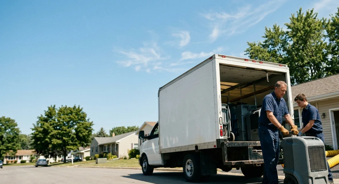 Water Damage Cleanup in Deersville, OH near me